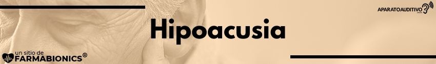 que es hipoacusia