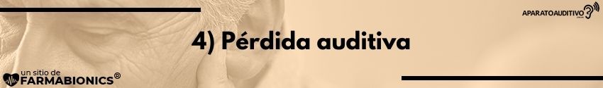 Pérdida auditiva